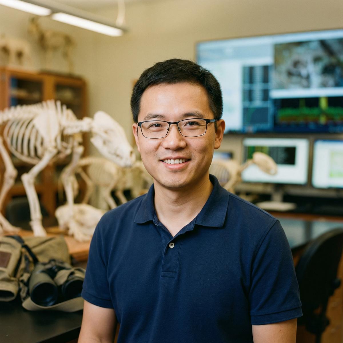 国产视频动物行为学家张浩宇